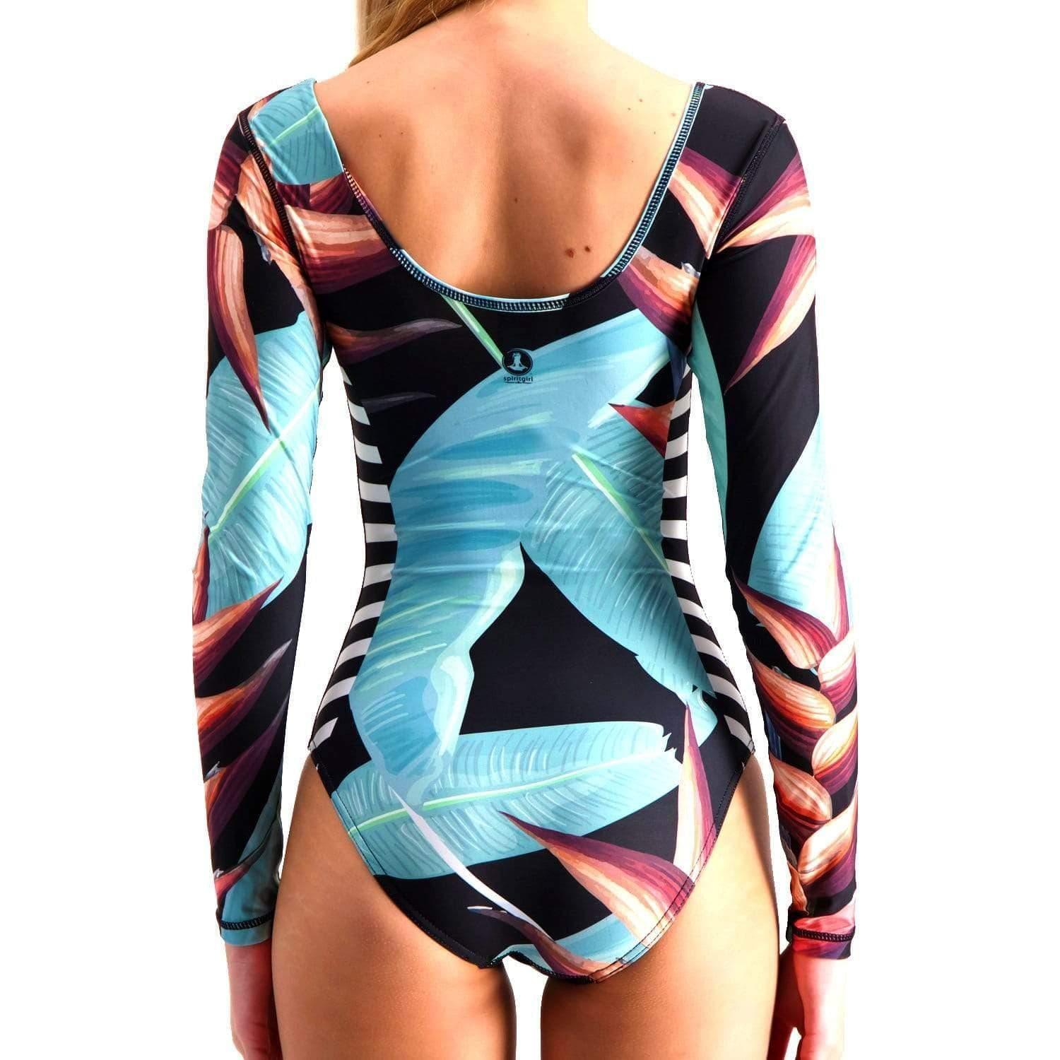 One-piece swimsuit - Spiritgirl Birds of Paradise - Spiritgirl Activewear