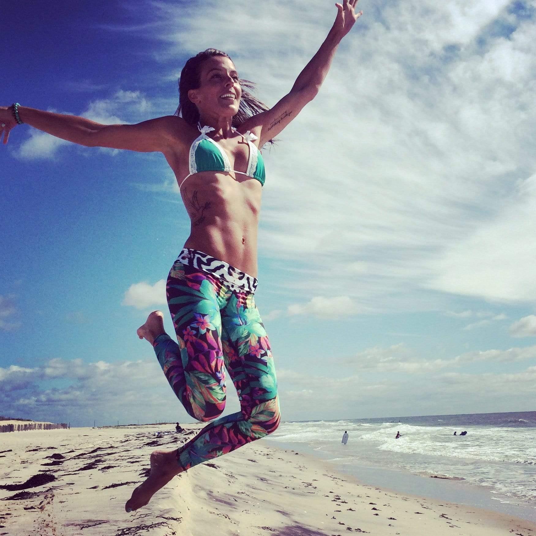 Tropical Bliss - Yoga Pants - Spiritgirl Activewear