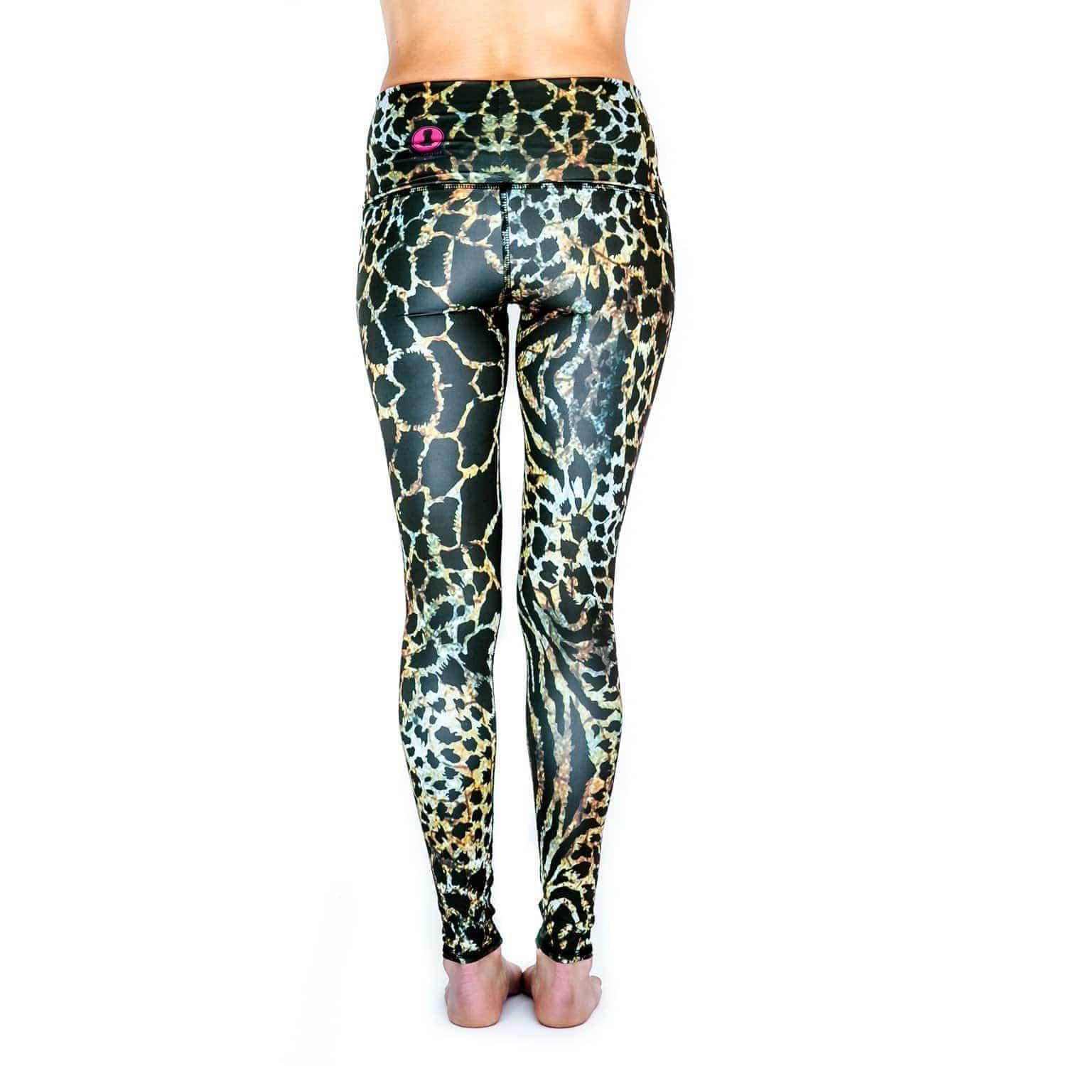 Women's leggings - African Animal print - Spiritgirl Activewear